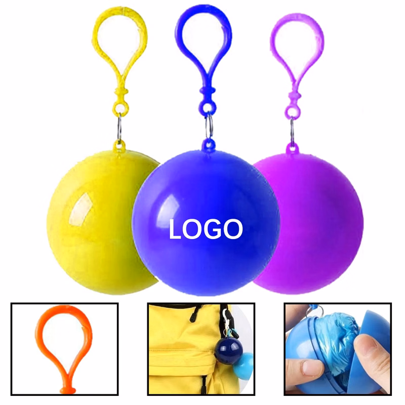 Portable Clear Disposable Raincoat