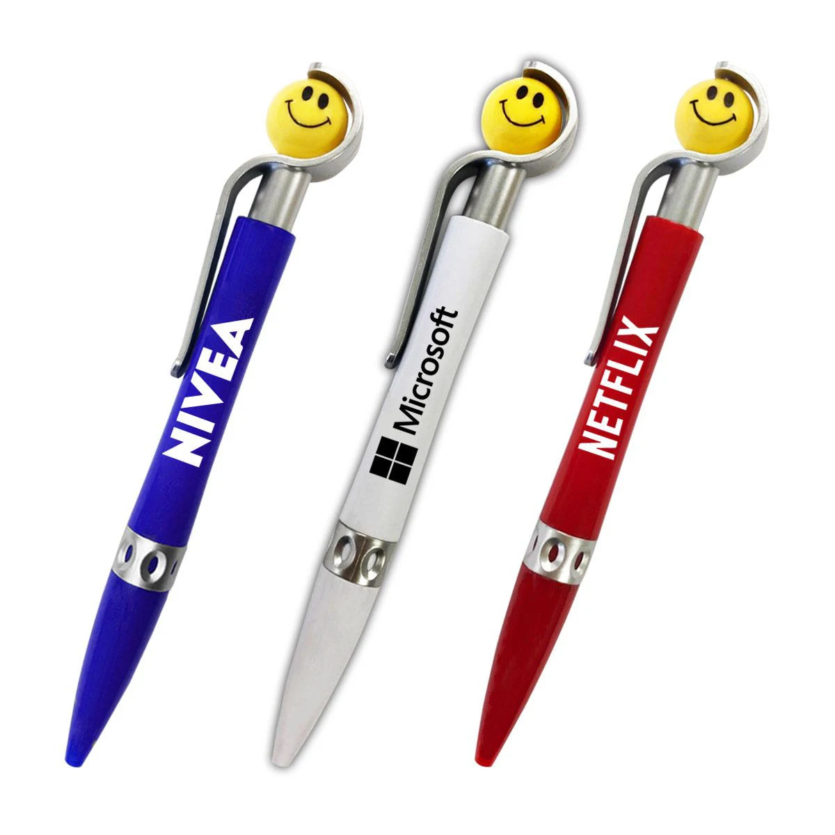 Emoji Smile Face Ballpoint Custom Pens 1