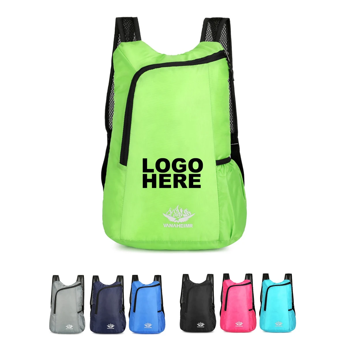 Foldable Nylon Hiking Daypack Colorful 1