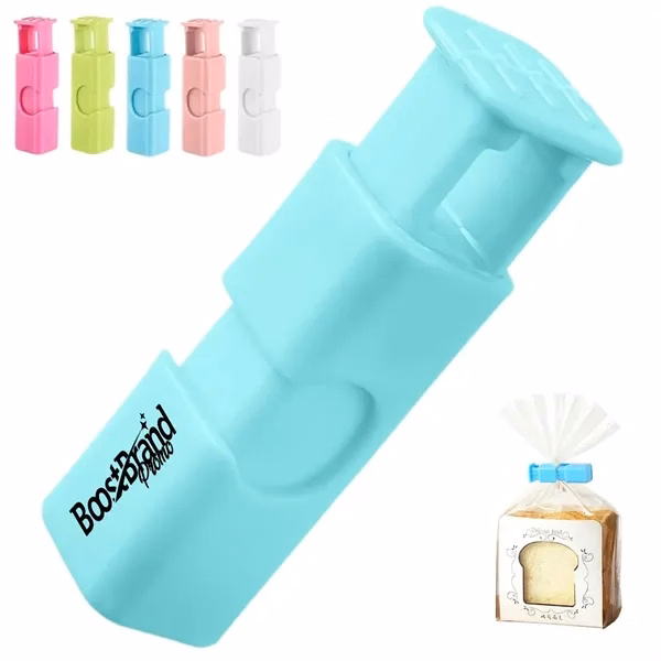 Custom Slim Plastic Food Bag Sealing Clip — Budget Friendly Kitchen Essential