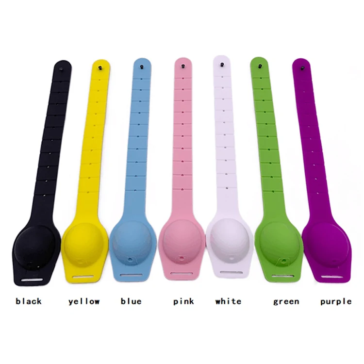 Adjustable Hand Sanitizer Dispenser Silicone Wristbands 1
