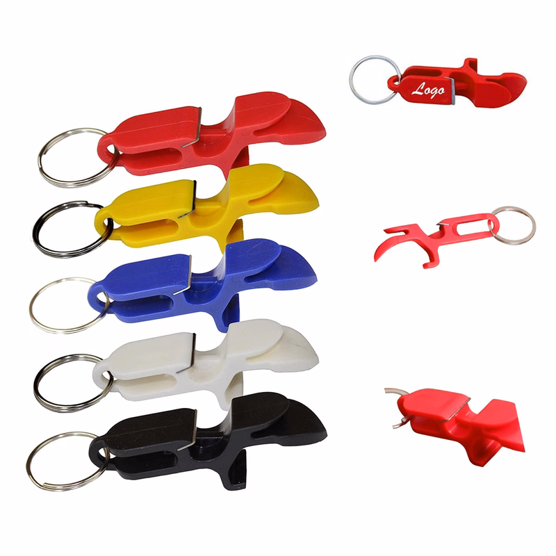 Plastic Multi-Function Keychain Opener