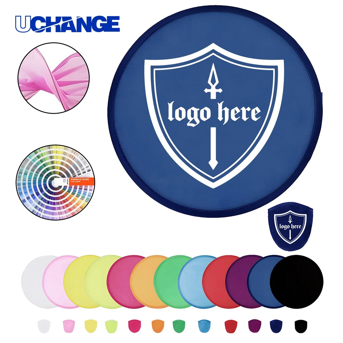Logo Printed Travel Fan Disc 1