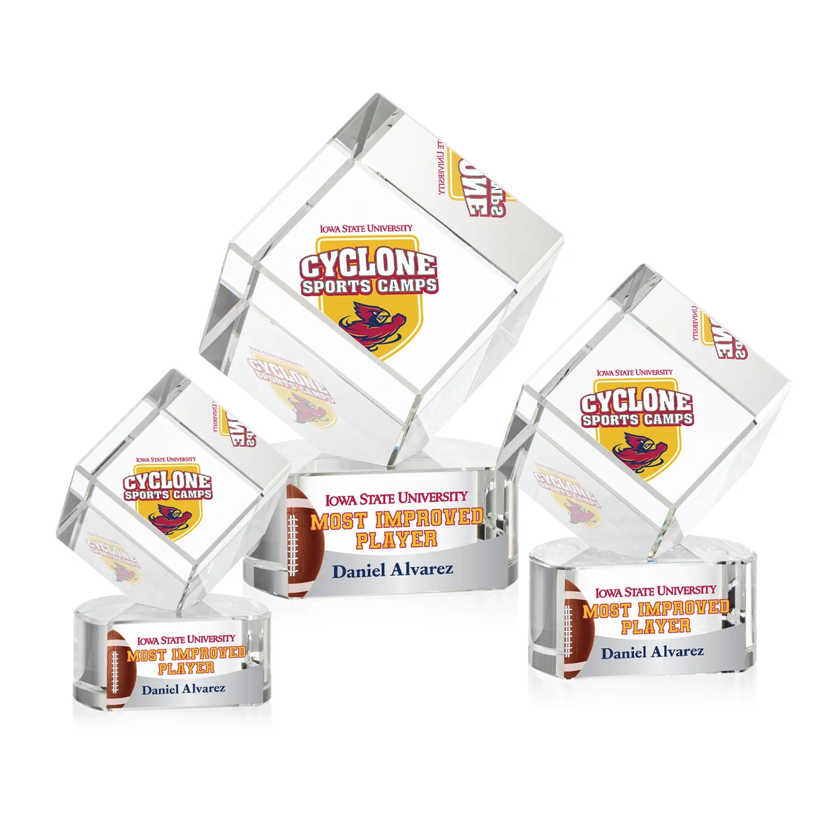 Burrill VividPrint™ Award on Paragon Base - Clear 1
