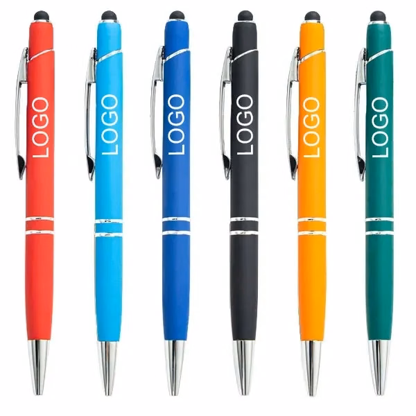 Promotional Softy Stylus Metal Pen