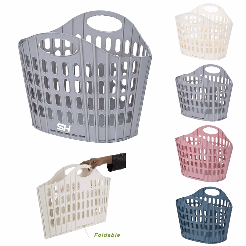 Flat Easy Store Laundry Basket Hamper