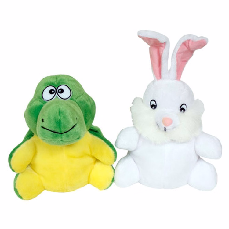 7" Reversible Tortoise/Hare Hand Puppet