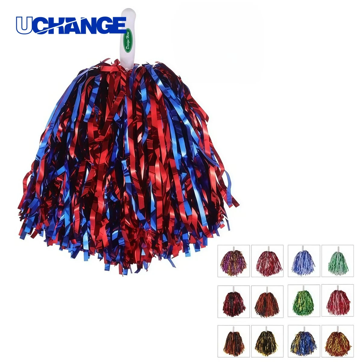 12 Inch Cheerleading Handle Pom Accessory for Team Spirit 1