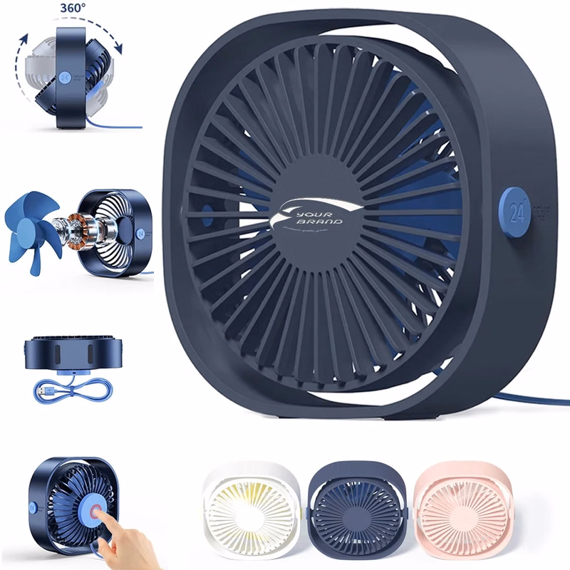 Personal Desktop Home Office Travel USB Mini Fans