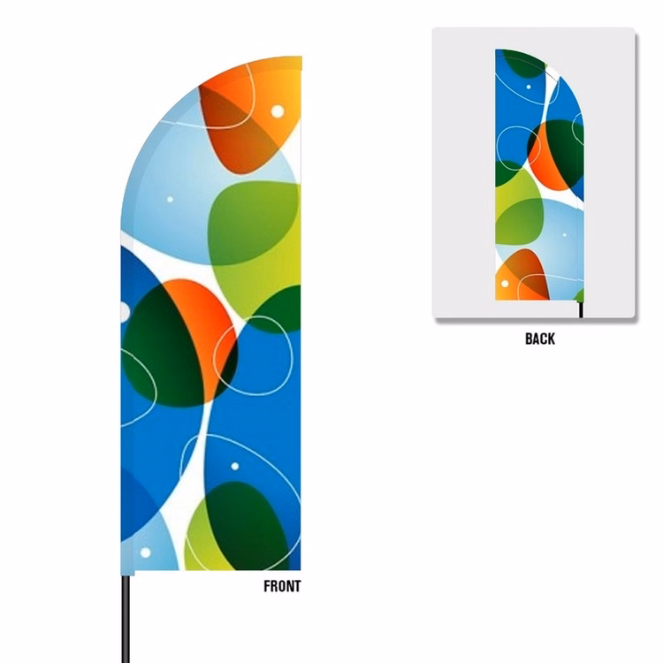 Flex Banner™ Flag Only, Double-Sided 11' Advertising Feather Flag outdoor feather flag