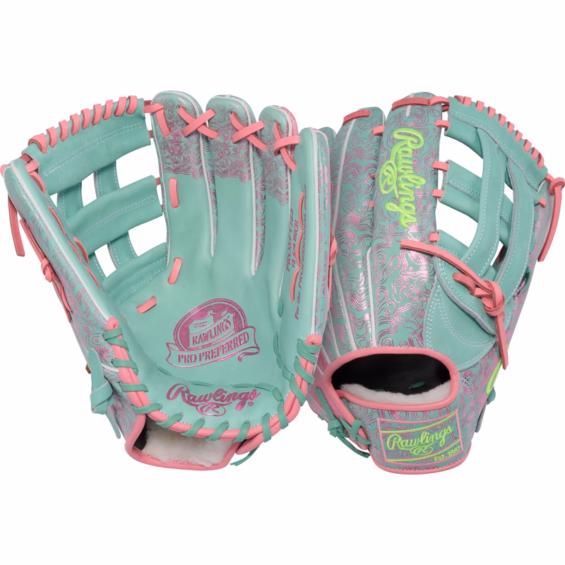 Rawlings Pro Preferred 12.75 Baseball Glove, Outfield