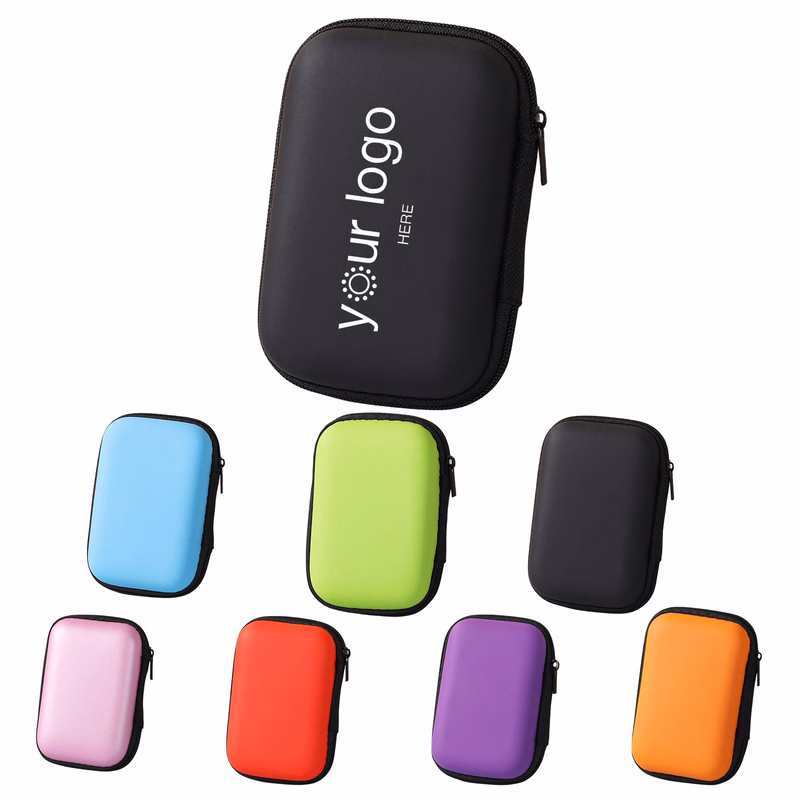 EVA Square Earbuds Protection Case