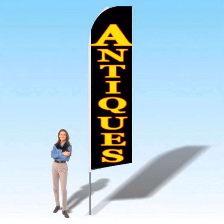 15FT Antiques Advertising Banner Flag