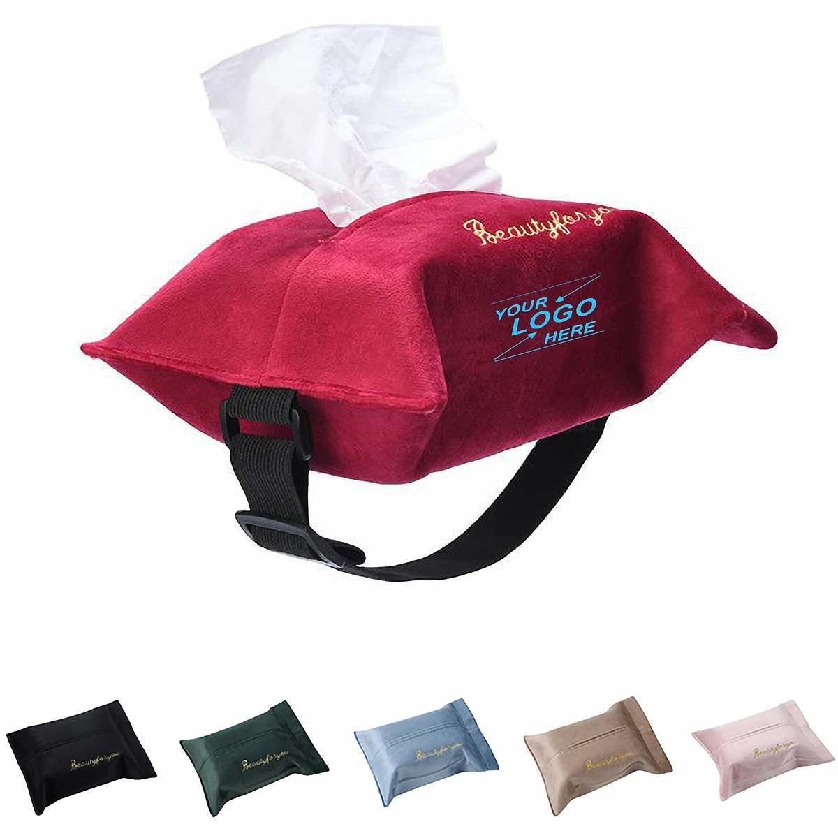 Velvet Tissue Box Cover 1
