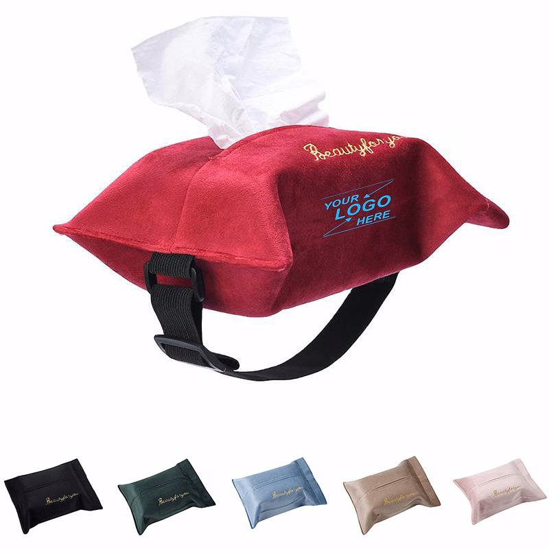 Velvet Tissue Box Cover