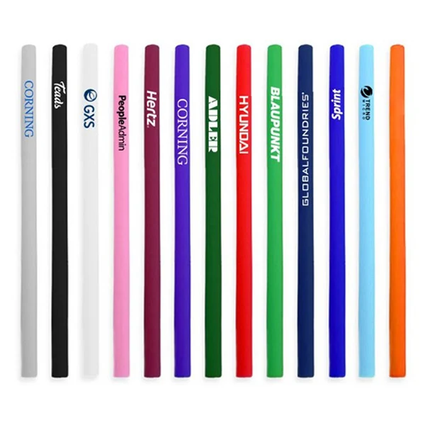 Reusable Silicone Drinking Straw Straight 1
