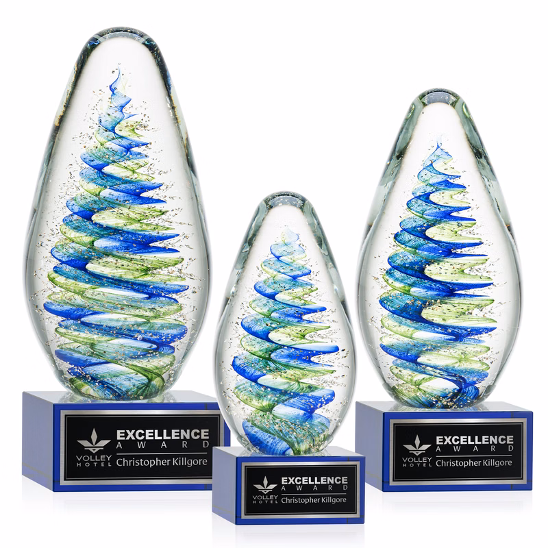 Jezebel Award on Hancock Base - Blue