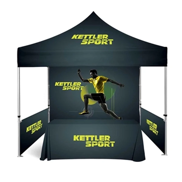 10'x10' Tent Kit with CustomizedDye Sublimation Printing 1