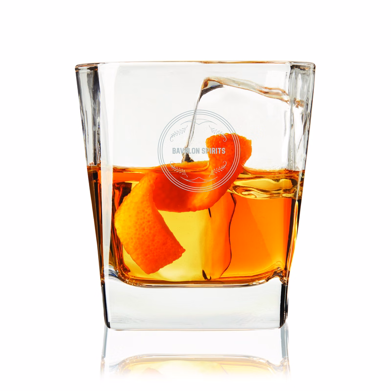 True® Square Rocks Glass, set of 4