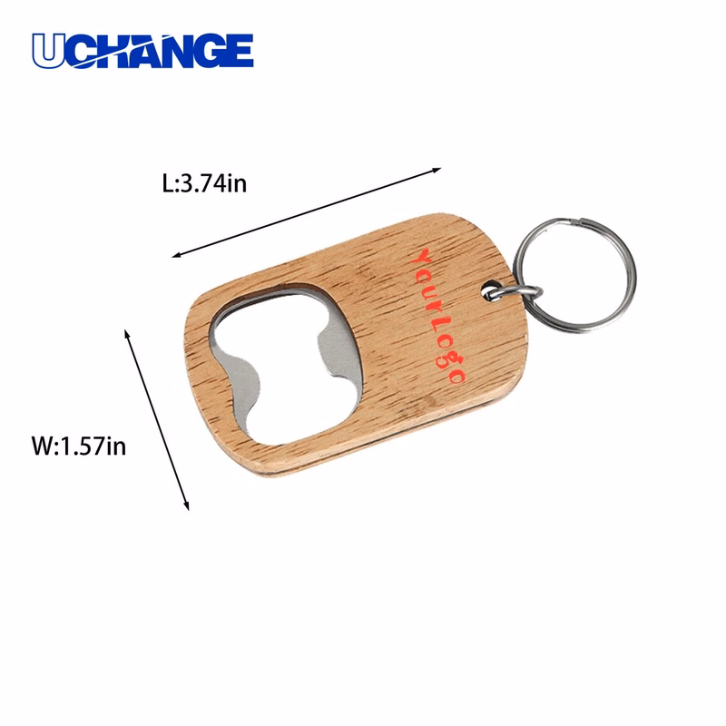 Portable Oak Corkscrew Tool for Wine