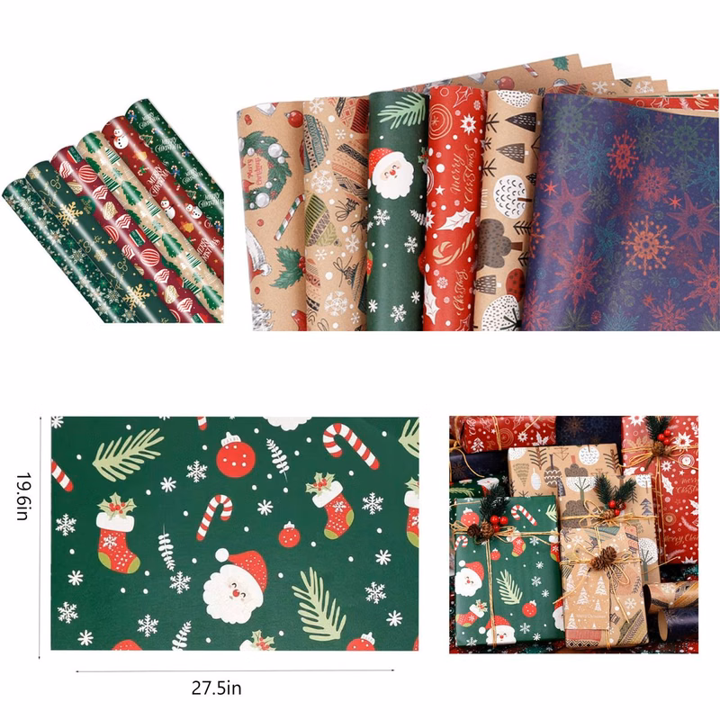 Present Wrapping Paper Sheets
