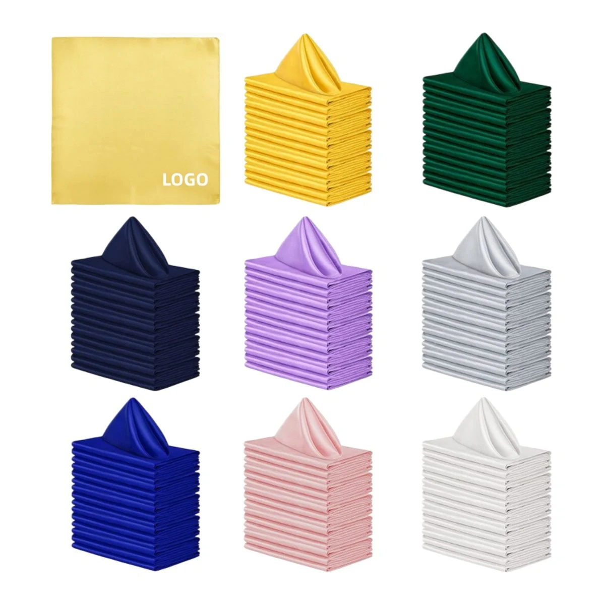 Square Wedding Napkins 1
