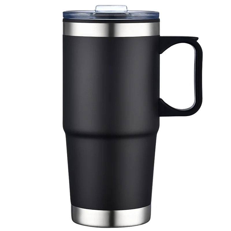 24oz. Travel Mug with Steel Bottom 1