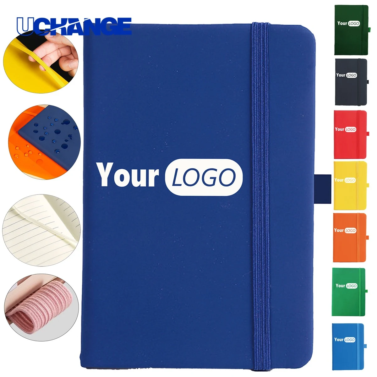 A5 Elastic Closure Notepad Journal for Security 1