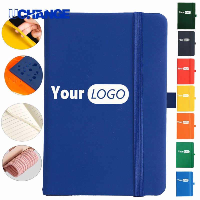 A5 Elastic Closure Notepad Journal for Security