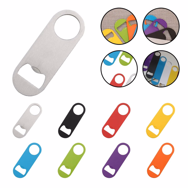Flat Stainless Bottle Opener