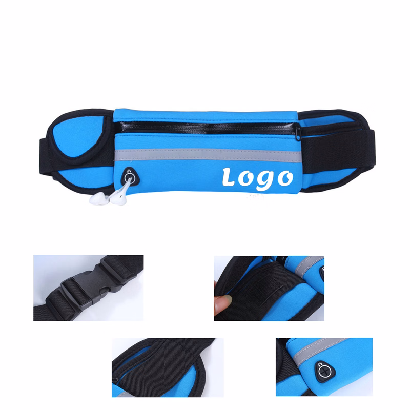Waterproof Running Fanny Pack with Headphone Port