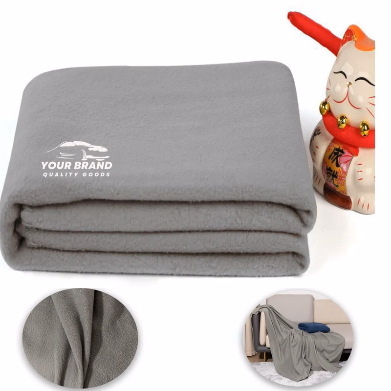 Lightweight Assorted Color Polar Fleece Ultra Soft Blanket