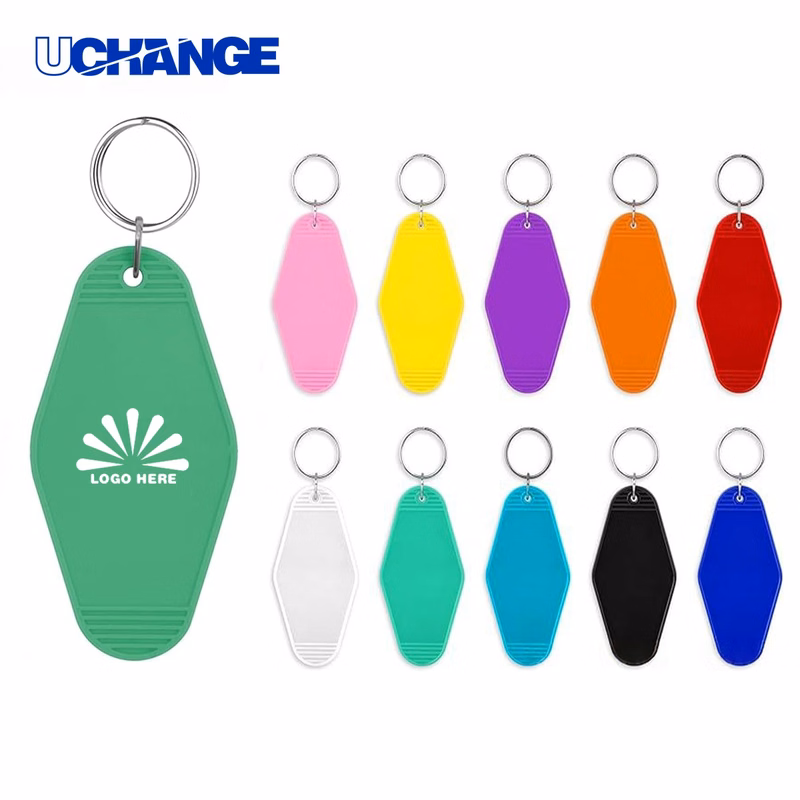 Rhombus Luggage Tag Keychain