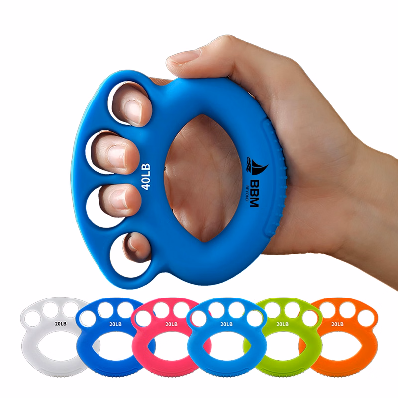 Four-Finger Silicone Grip Trainer