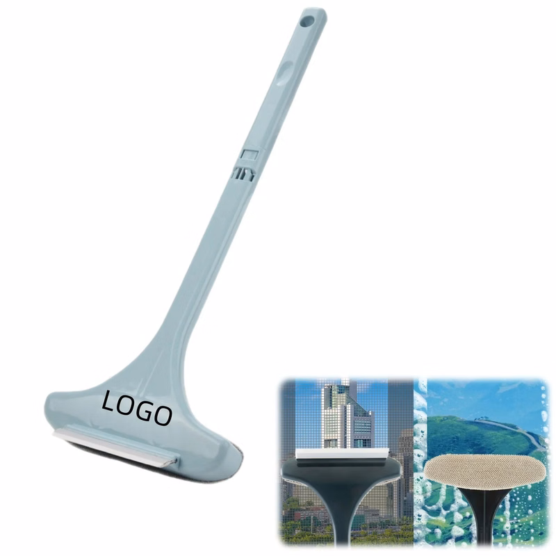 Window Screen Cleaning Brush Glass Cleaner Squeegee
