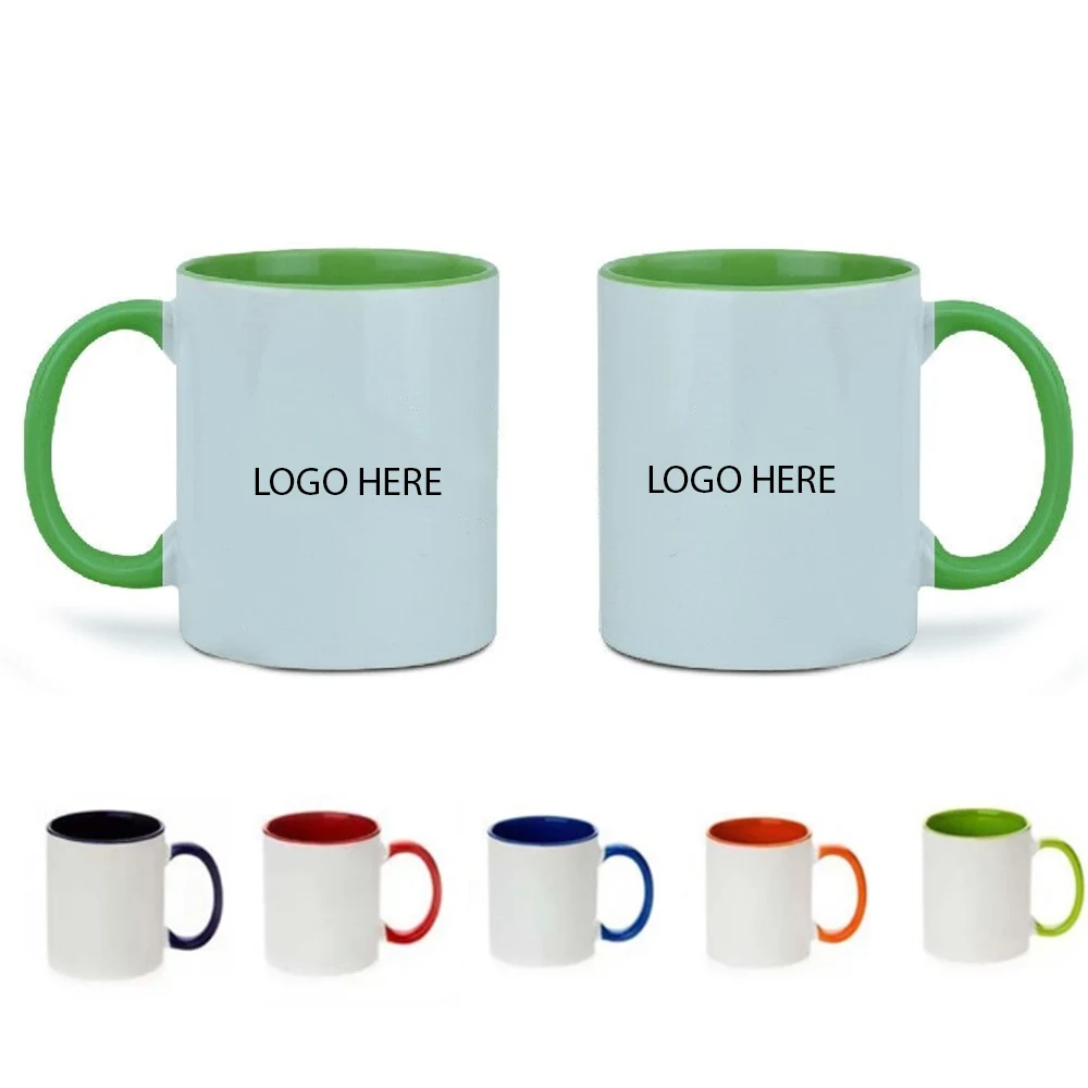 11oz Two Tone Sublimation Ceramic Mug Full Color 1