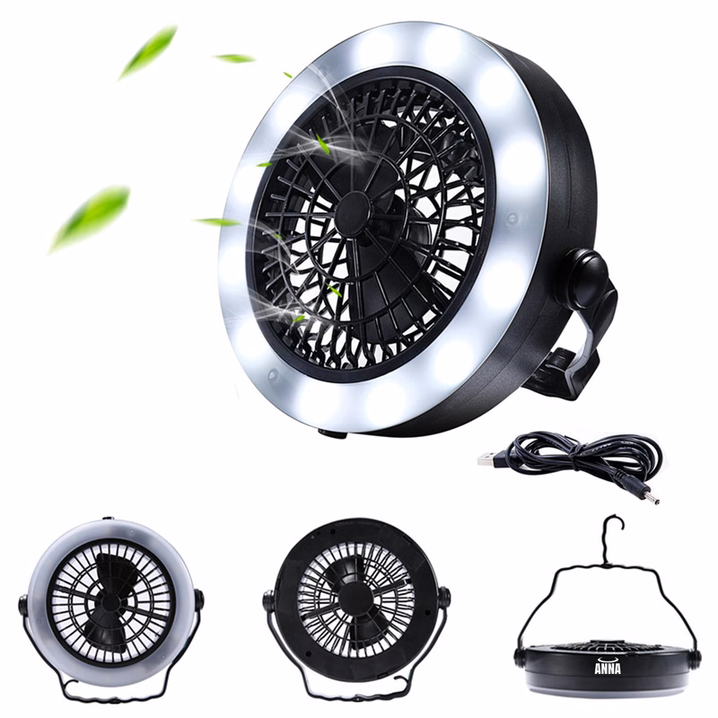 Outdoor Camping Fan Light