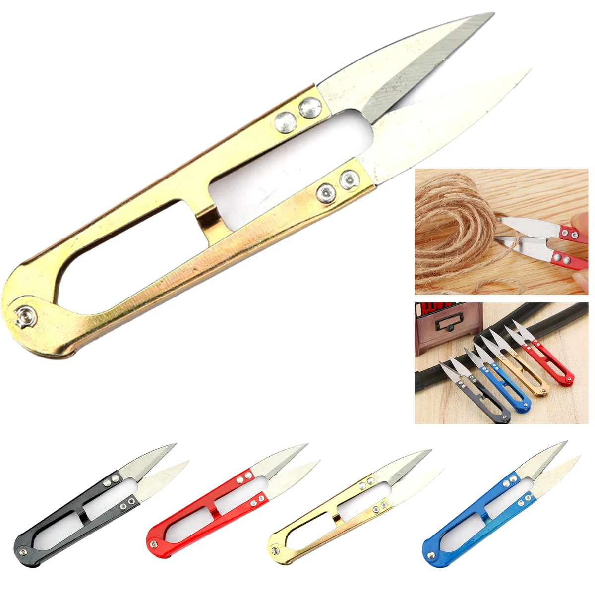 Plastic Handle Sewing Snip 1