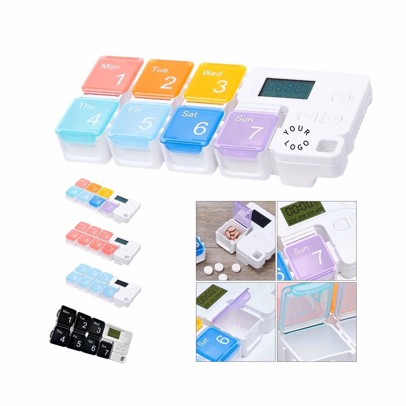 Tetris-Style Pill Organizer with Alarm