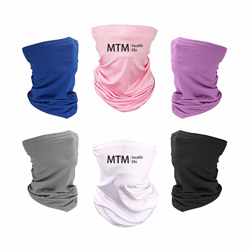 Solid Color Bandanna Face Mask