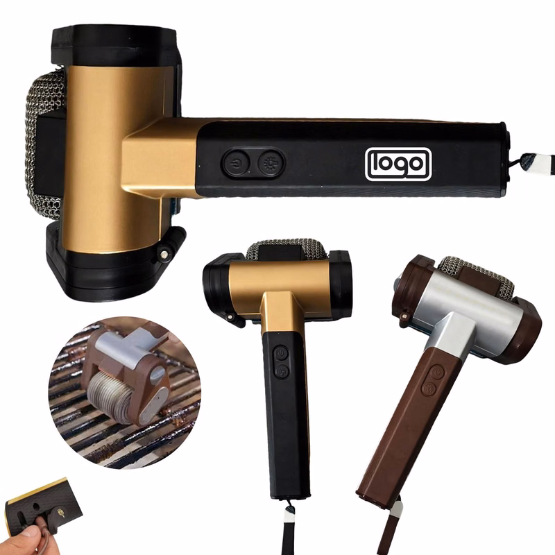 Rechargeable Portable Electric Grill Cleaner Brush