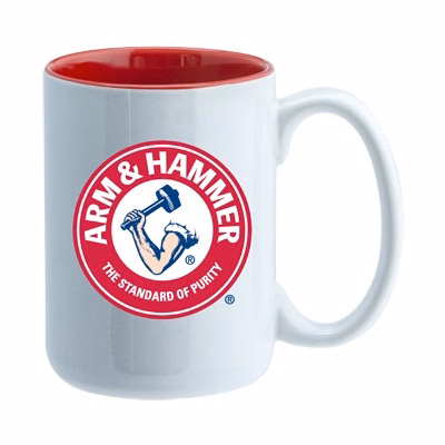 15 oz El Grande Two Tone ceramic mug - red interior