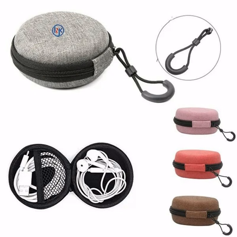 Earphone Storage Bag Circular