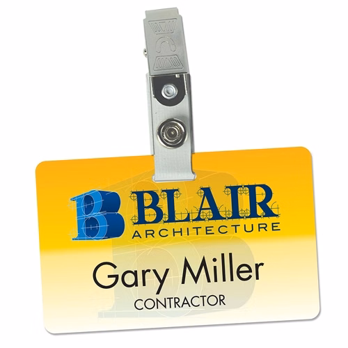 I.D. Badge - PVC - Small