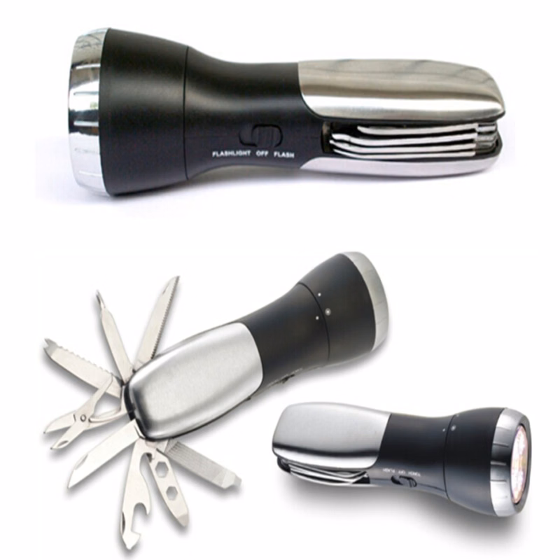 Multi-functional Knife Set with Flashlight