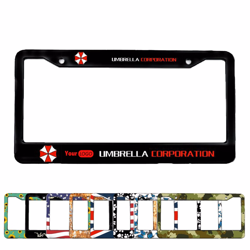 Aluminum Personalized Plate Frame