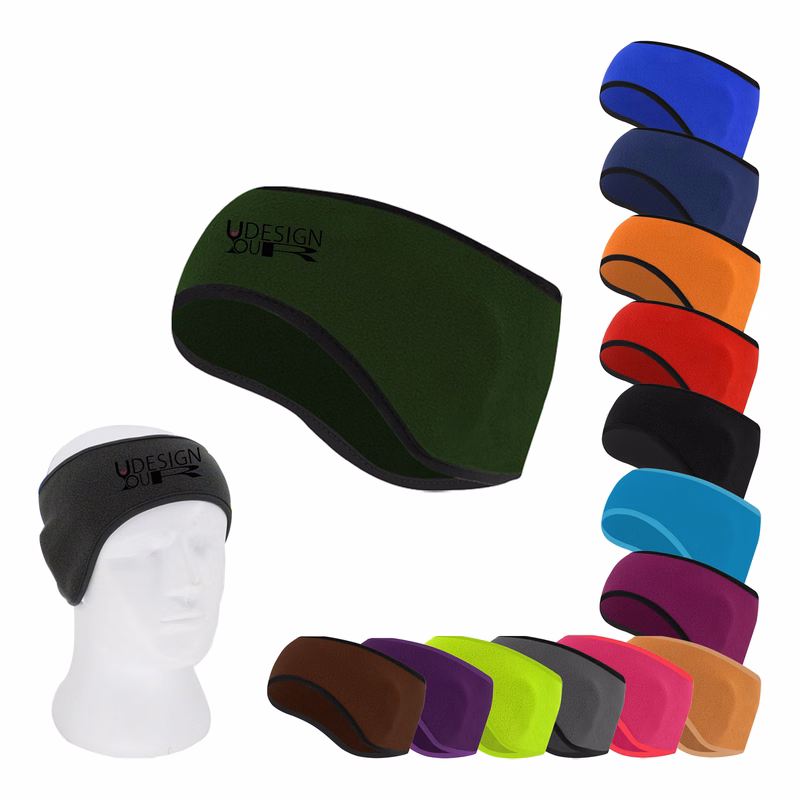 Fleece Ear Band with Custom Logo