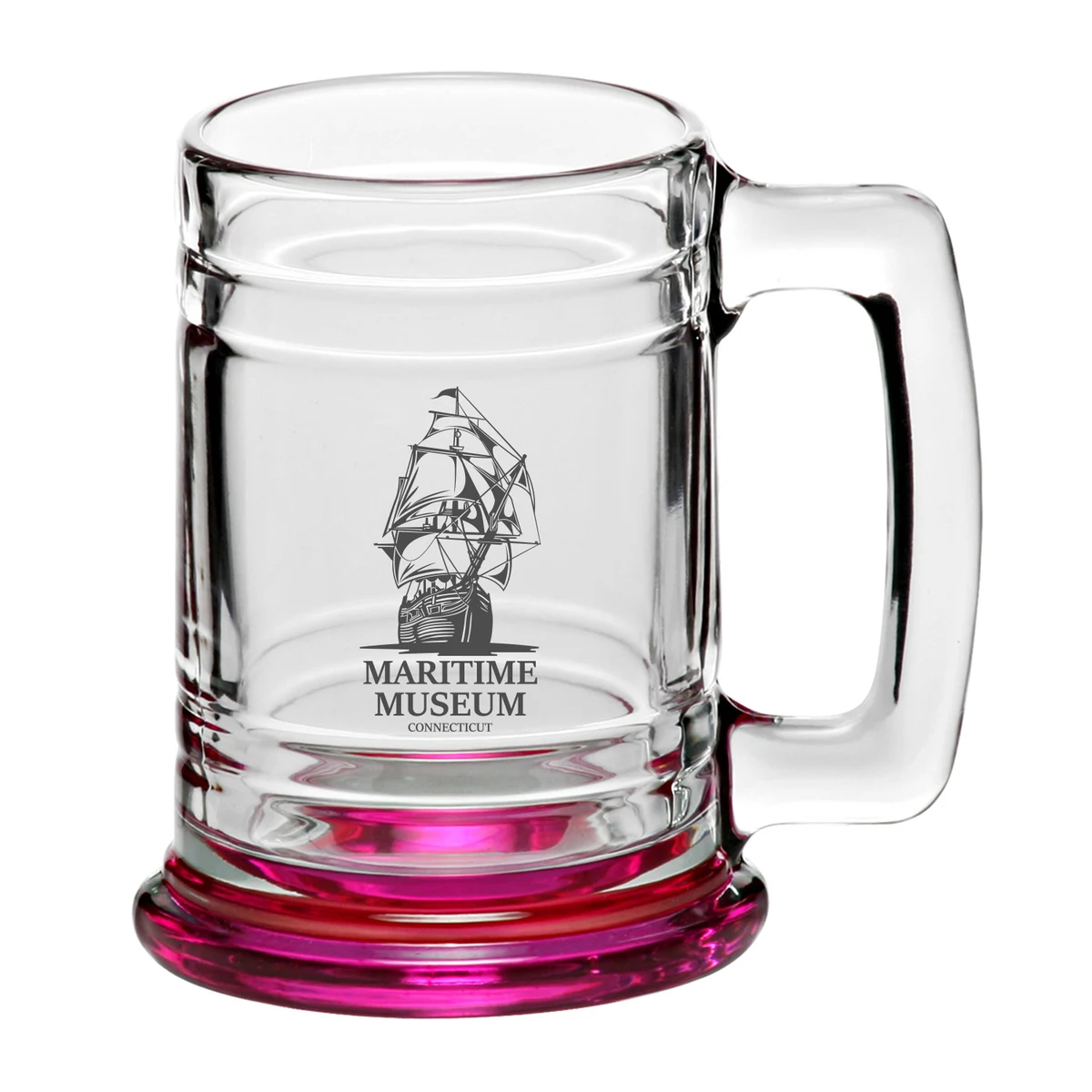 15 oz. Anchor Glass Beer Mugs (1 Color Imprint) 1