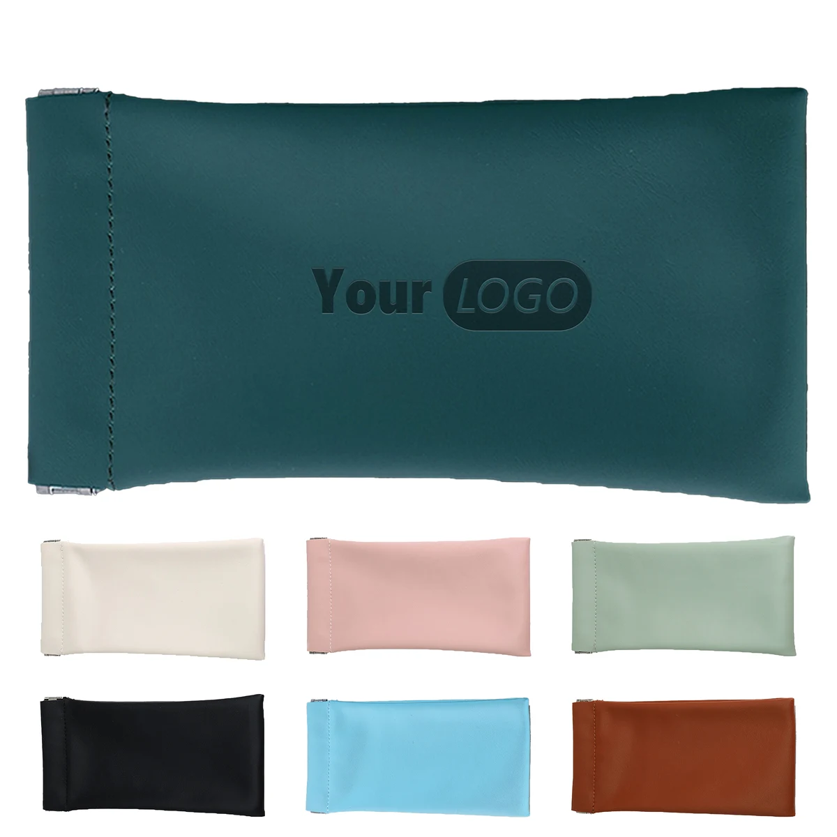 Polyurethane Thickened Automatic Closure Makeup Storage Bag 1