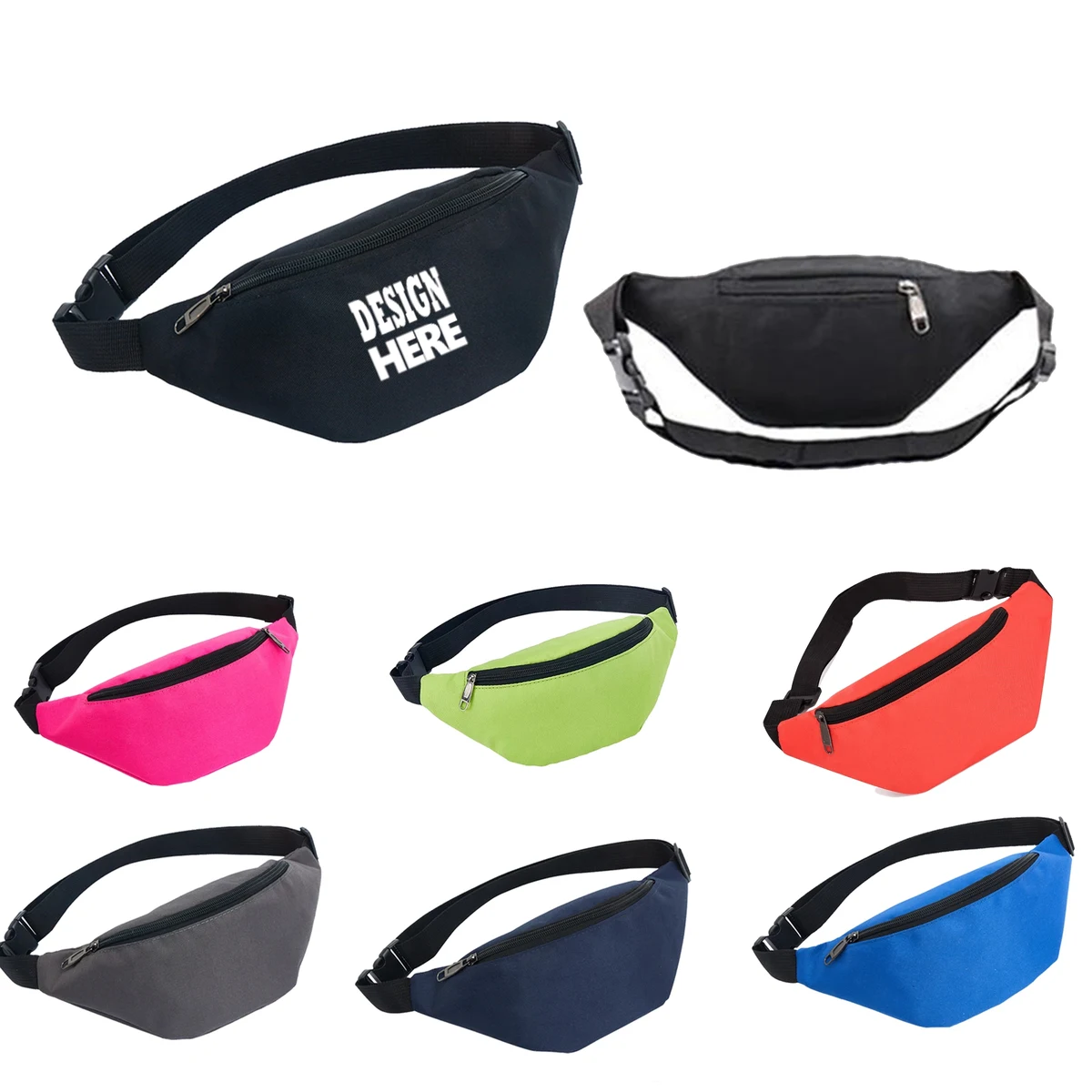 Printed Adjustable Fanny Pack 1